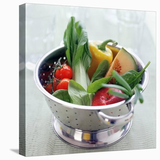 Fruit And Vegetables-David Munns-Premier Image Canvas