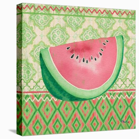 Fruit Ikat II-Paul Brent-Stretched Canvas