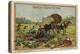 Fruit Pickers' Wagon-null-Premier Image Canvas