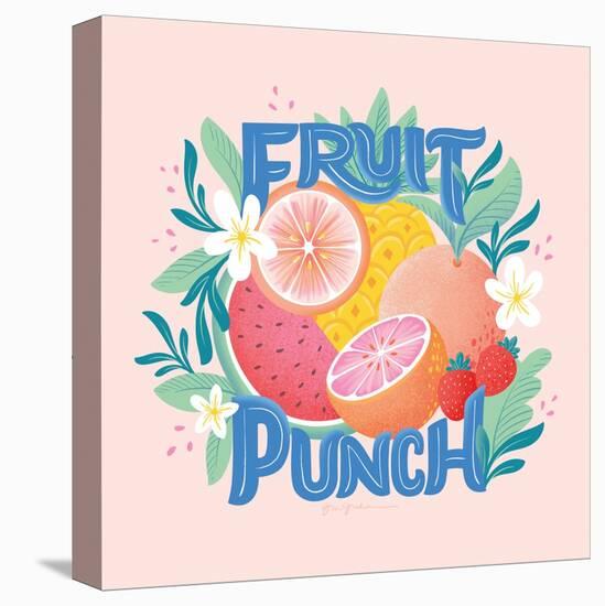 Fruit Punch V-Gia Graham-Stretched Canvas