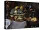 Fruits and Rich Dishes on a Table, 1640, Detail-Jan Davidsz. de Heem-Premier Image Canvas