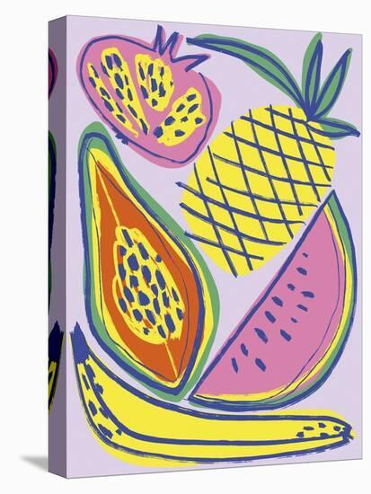 Fruity Frenzy-Chloe Watts-Stretched Canvas