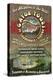 Ft. Lauderdale, Florida - Alligator Tours Vintage Sign-Lantern Press-Stretched Canvas