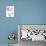 Fuchsia Sway II-Jennifer Goldberger-Stretched Canvas displayed on a wall