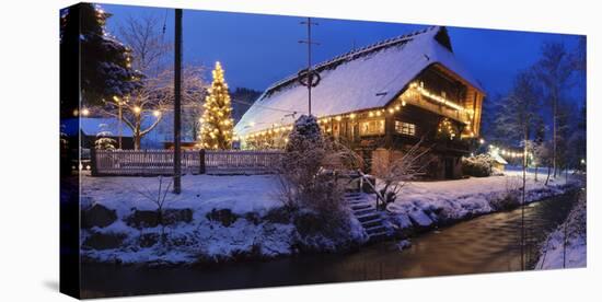 Fürstenberger Hof, Oberharmersbach, Black Forest, Baden-Wurttemberg, Germany-Markus Lange-Stretched Canvas