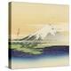 Fuji From the Beach at Mio, 1900-10-Ogata Gekko-Premier Image Canvas