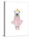 Full Ballet Baby Polar Bear-Leah Straatsma-Stretched Canvas