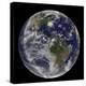 Full Earth with Hurricane Irene Visible on the United States East Coast-Stocktrek Images-Premier Image Canvas