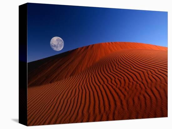 Full Moon over Red Dunes-Charles O'Rear-Premier Image Canvas