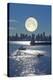 Full Moon Over Vancouver-David Nunuk-Premier Image Canvas