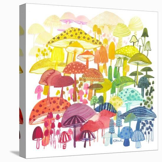 Full Spectrum Shrooms-Kerstin Stock-Stretched Canvas