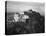 Full view of the city on top of mountain, Walpi, Arizona, 1941-Ansel Adams-Stretched Canvas