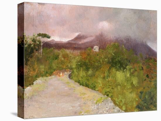 Fumarole of Mount Vesuvius, Circa 1871-Giuseppe De Nittis-Premier Image Canvas