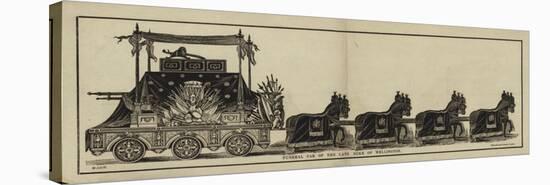 Funeral Car of the Late Duke of Wellington-null-Premier Image Canvas