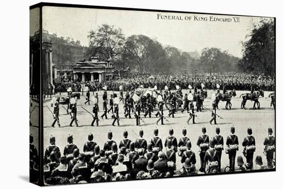 Funeral of King Edward 7, 20th May 1910, Gun Carriage-null-Premier Image Canvas