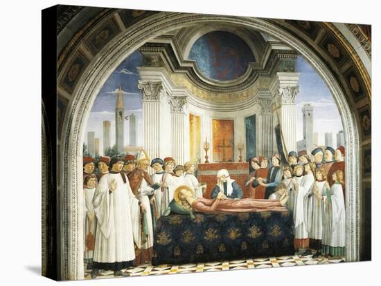 Funeral of St. Fina, 1475-Domenico Ghirlandaio-Premier Image Canvas