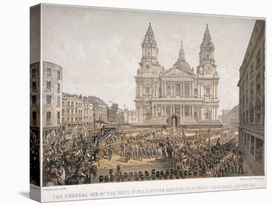 Funeral of the Duke of Wellington, St Paul's Cathedral, City of London, 18 November, 1852-Day & Son-Premier Image Canvas