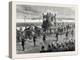 Funeral of the Empress of Russia at St. Petersburg: the Funeral Procession 1880-null-Premier Image Canvas