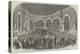 Funeral of the Late King of the Belgians, the Burial Service in the Chapel at Laeken-null-Premier Image Canvas