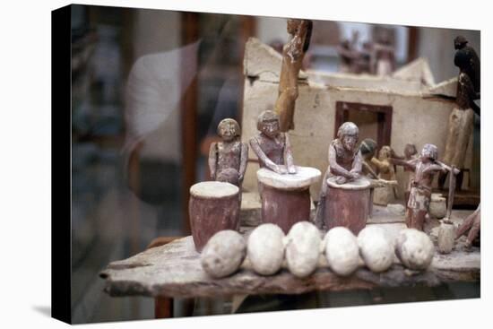 Funerary Tomb Model of a Bakery, Ancient Egyptian-null-Premier Image Canvas