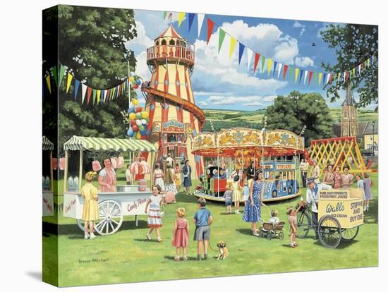 Funfair on the Green-Trevor Mitchell-Premier Image Canvas