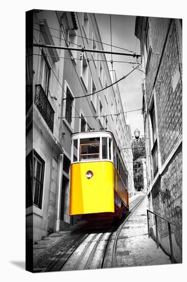 Funicular (Elevador Do Lavra) in Lisbon, Portugal-Zoom-zoom-Premier Image Canvas