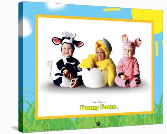 Funny Farm I-Tom Arma-Stretched Canvas