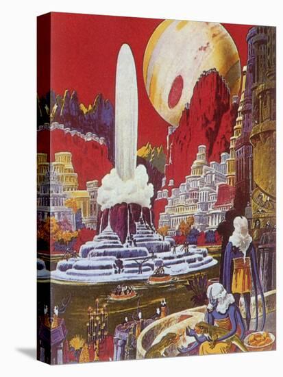 Futuristic City, 1941-Frank R. Paul-Premier Image Canvas