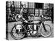 Fw Dixon with a Harley-Davidson, 1923-null-Premier Image Canvas