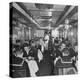 G.I. Personnel and Their Wives Eating in Dining Car While Civilians Will Have to Wait Until Later-Sam Shere-Premier Image Canvas