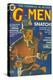 G-Men, FBI Detectives Pulp Fiction Magazine, USA, 1935-null-Premier Image Canvas