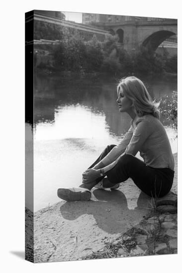 Gabriella Farinon on a River Bank-Marisa Rastellini-Premier Image Canvas