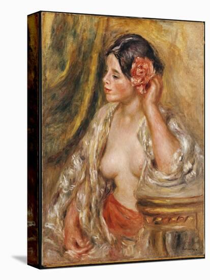 Gabrielle a Sa Coiffure, 1910-Pierre-Auguste Renoir-Premier Image Canvas