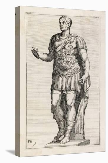 Gaius Julius Caesar Roman Emperor-null-Premier Image Canvas