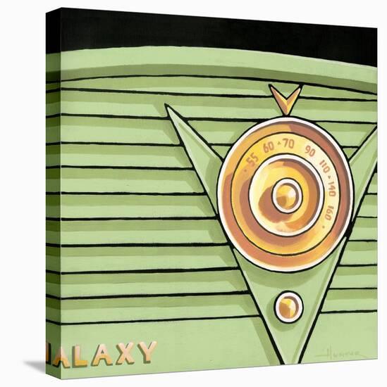 Galaxy Radio - Green-Larry Hunter-Premier Image Canvas