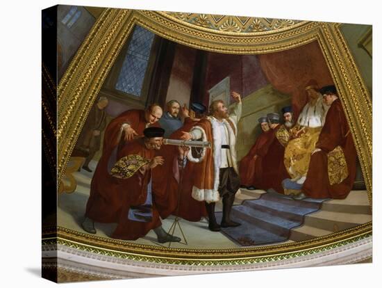 Galileo Galilei, 1564-1642, Italian Astronomer and Mathematician-null-Premier Image Canvas