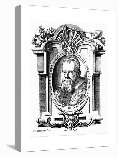 Galileo Galilei, Italian Astronomer and Mathematician, Early 17th Century-Francesco Villamena-Premier Image Canvas
