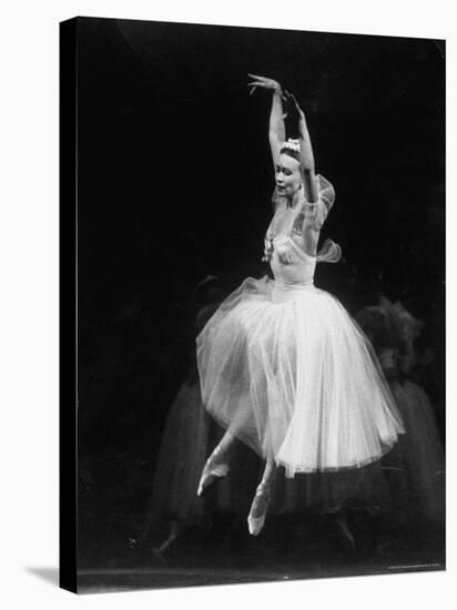 Galina Ulanova Performing During Ballet at the Bolshoi Theater-Howard Sochurek-Premier Image Canvas