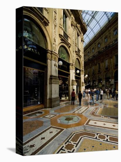 Galleria Vittorio Emanuele Ii, Milan, Lombardy, Italy, Europe-Charles Bowman-Premier Image Canvas