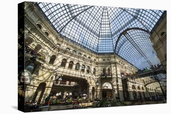 Gallery in Gum, the Largest Department Store in Moscow, Russia, Europe-Michael Runkel-Premier Image Canvas