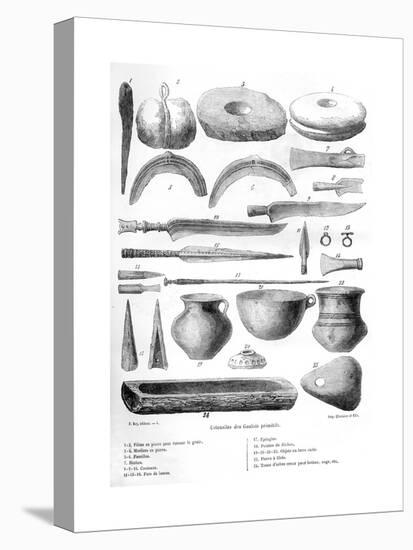 Gallic Utensils, 1882-1884-Charaire et fils-Premier Image Canvas