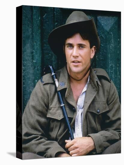 GALLIPOLI, 1981 directed by PETER WEIR Mel Gibson (photo)-null-Stretched Canvas