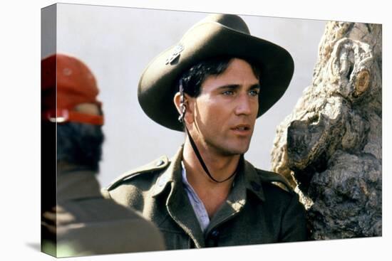 GALLIPOLI, 1981 directed by PETER WEIR On the set, Mel Gibson (photo)-null-Stretched Canvas