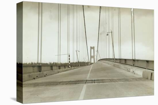 Galloping Gertie: The Tacoma Narrows Bridge, 1940-null-Premier Image Canvas