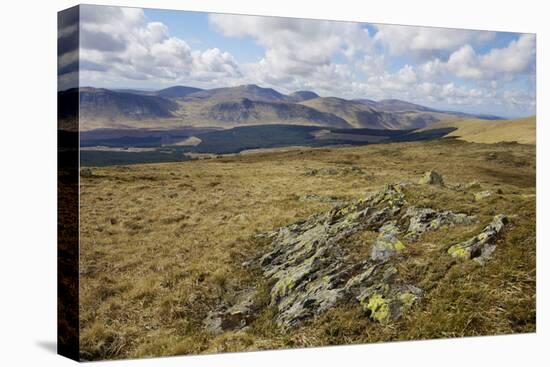 Galloway Hills from Rhinns of Kells, Dumfries and Galloway, Scotland, United Kingdom, Europe-Gary Cook-Premier Image Canvas