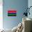 Gambia Flag Design with Wood Patterning - Flags of the World Series-Philippe Hugonnard-Stretched Canvas displayed on a wall