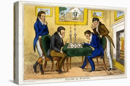 Game of Chess, Pub. Mccleary, Dublin, 1819-George Cruikshank-Premier Image Canvas