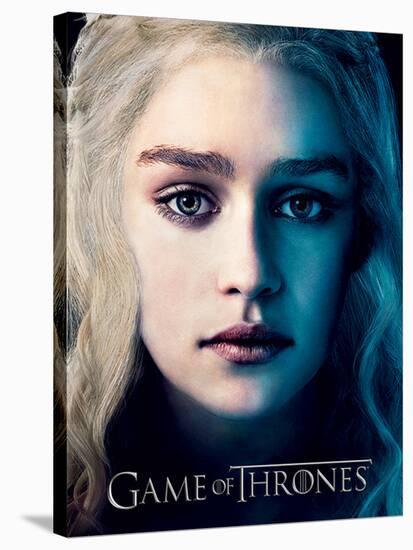 Game Of Thrones (Season 3 - Daenrys)  -null-Stretched Canvas