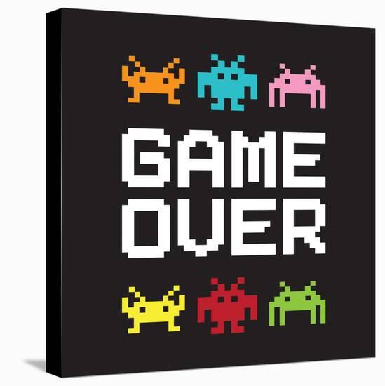 Game Over-Jennifer McCully-Stretched Canvas