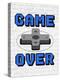 Game Over-Kimberly Allen-Stretched Canvas